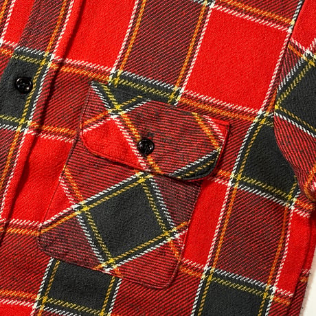 1960〜70's 5 Brother Heavy Flannel L/S Shirt