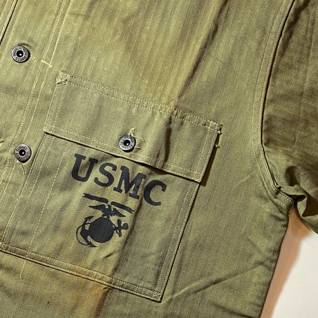 1940's USMC P-44 Herringbone Jacket Deadstock