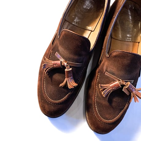 1960's Florsheim Suede Tassel Loafers