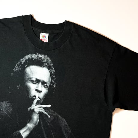 1990's FRUIT OF THE LOOM MILES DAVIS Printed Tee