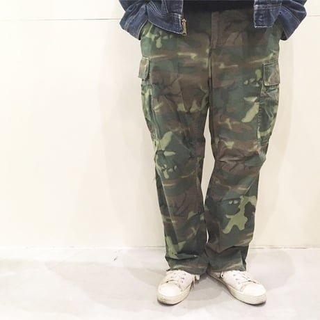 1960's US.ARMY ERDL Non Rip Jungle Fatigue Trousers