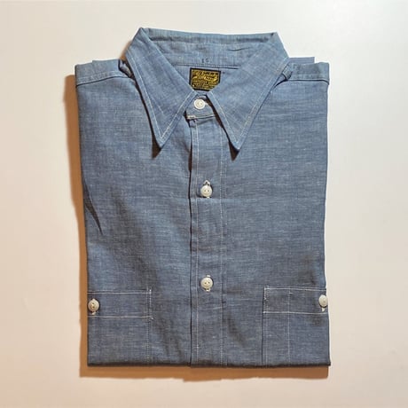 1950's Old Kentucky Chambray L/S Shirt Deadstock