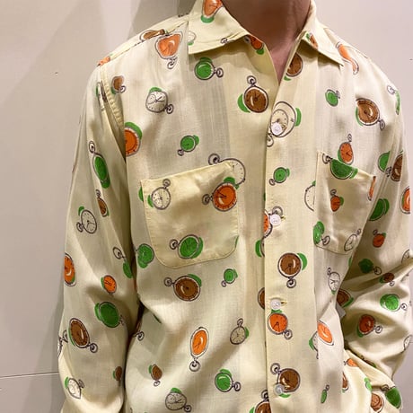 1960's Lance-Set Rayon L/S Shirt