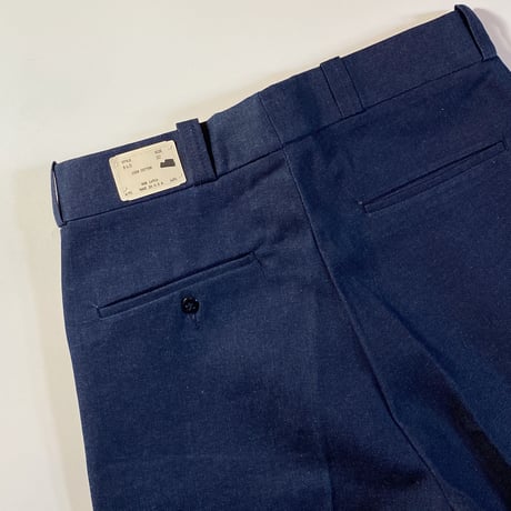 1970's Unknown Denim Chino Trousers Deadstock