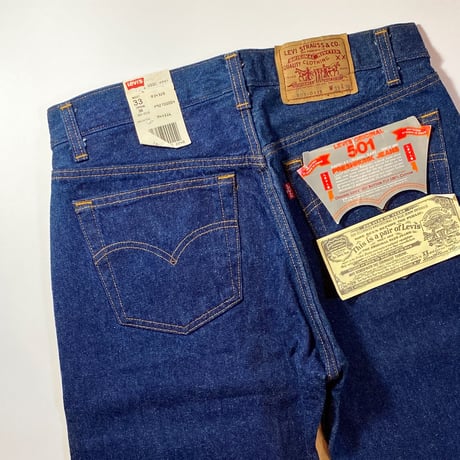 1980's Levi's 501 Denim Pants Deadstock