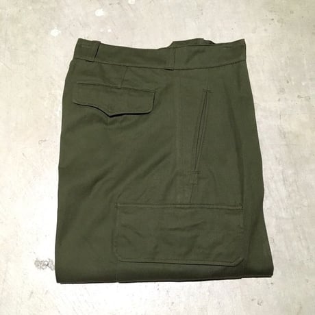1960's French Army M-47 Herringbone Trousers Deadstock