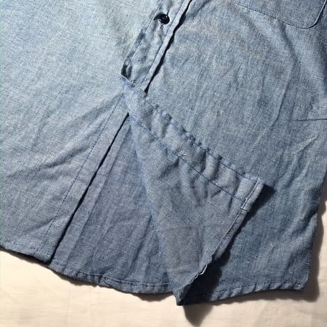 1980's〜 FIVE BROTHER Chambray L/S Shirt Deadstock