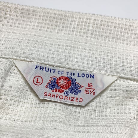 1950's FRUIT OF THE LOOM S/S Shirt Deadstock
