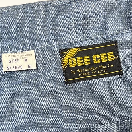 1970's DEE CEE Chambray L/S Shirt Deadstock