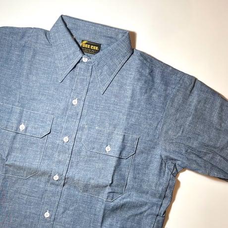 1970's DEE CEE Chambray L/S Shirt Deadstock