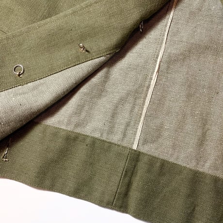 1950's British Army Green Denim Jacket Deadstock