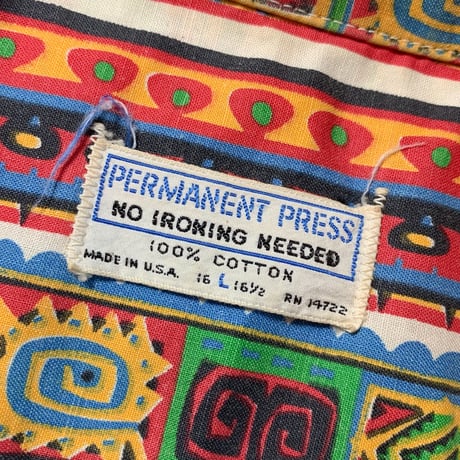 1960〜70's Unknown S/S Shirt