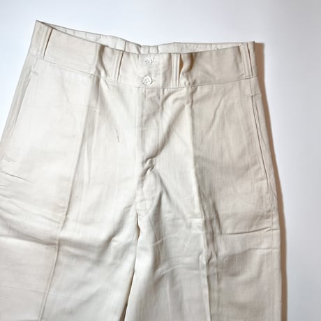 1930〜40's LOEB'S Cotton Trousers Deadstock