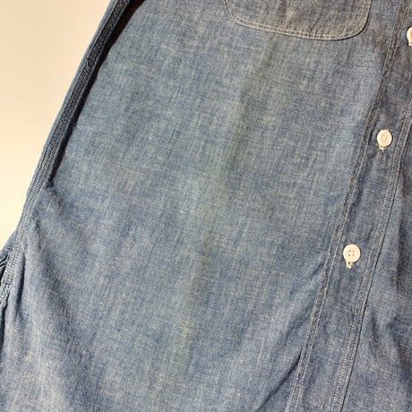 1950's BROADCASTER Chambray L/S Shirt