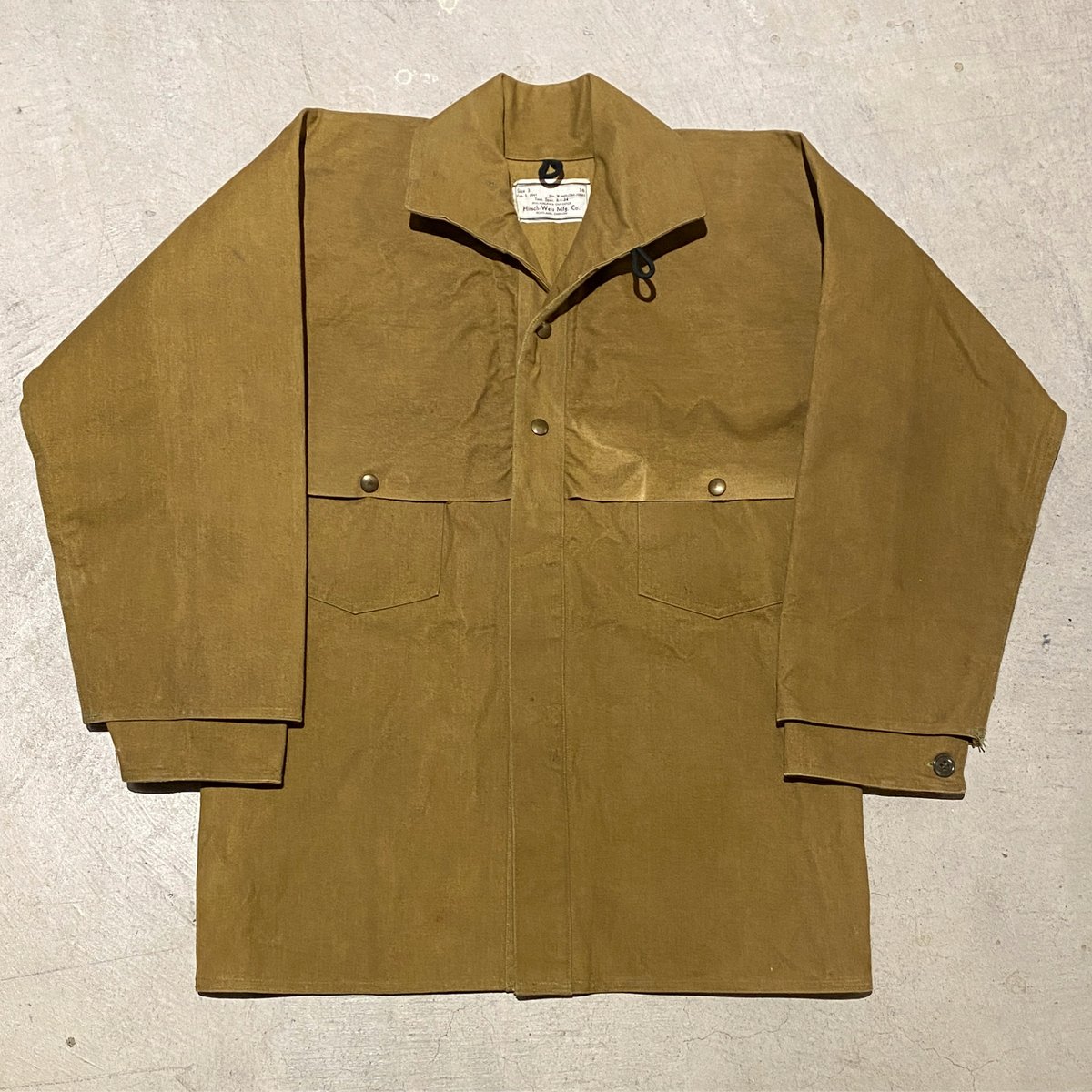 ジャケット・アウター vintage 1940's Hirsch Weis Logger Jacket 1940's Hirsch Weis Logger Jacket | Unwave