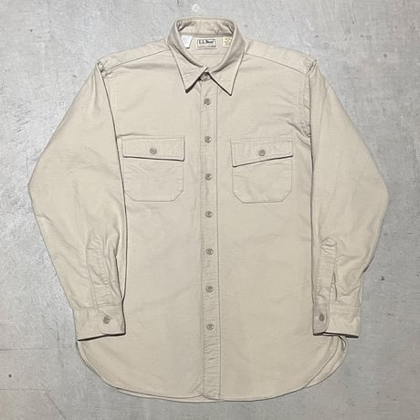 1980's L.L.Bean Chamois Cloth L/S Shirt