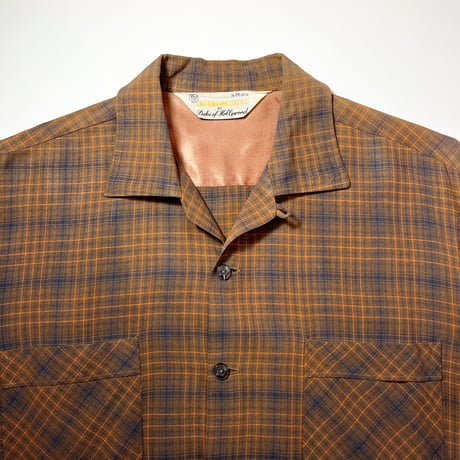 1960's Duke of Hollywood Rayon L/S Shirt