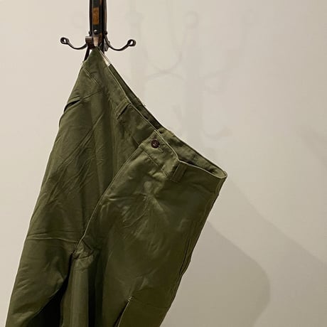 1950〜60's French Army M-47 Herringbone Trousers Deadstock
