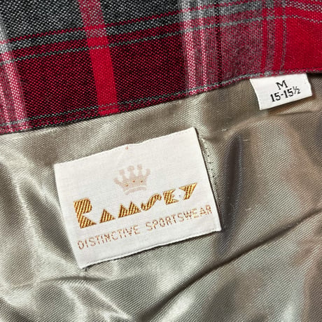1960's Ramser Rayon L/S Shirt Deadstock