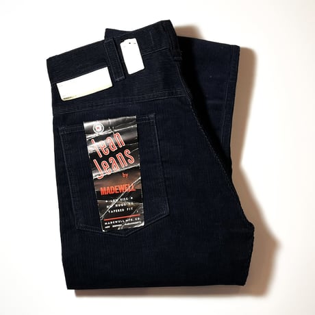 1960's Madewell Corduroy Pants Deadstock