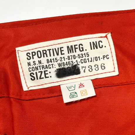 1990's〜 Canadian Army Canadian Search And Rescue Over Trousers