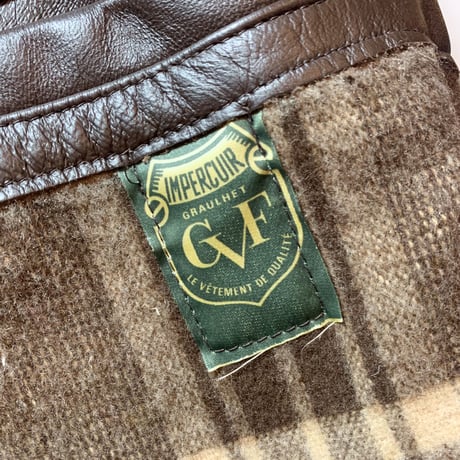 1960's GVF Corbusier Leather Jacket