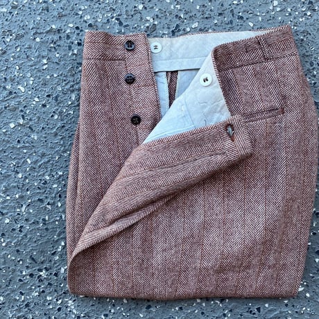 1940's Unknown Wool Trousers Deadstock