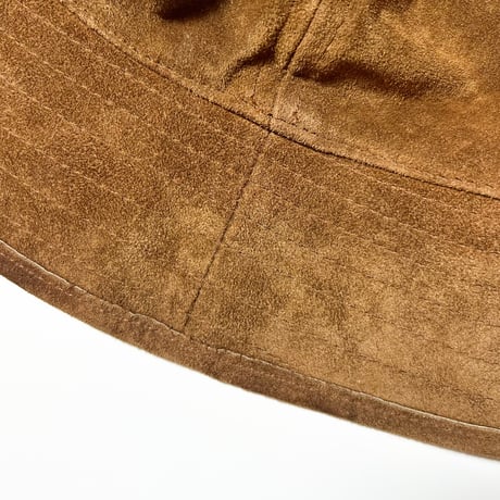 1980's BANANA REPUBLIC Suede Leather Hat
