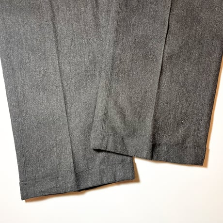 1940's Unknown Black Chambray Trousers