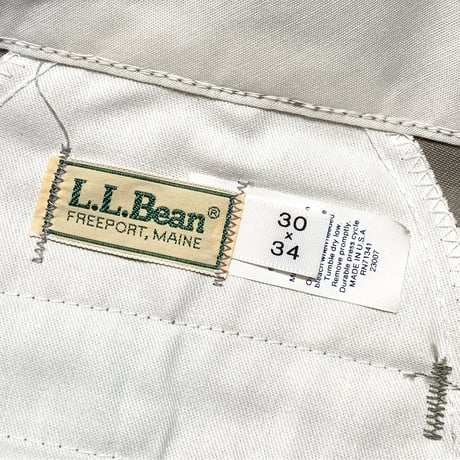 1980's〜 L.L.Bean Chino Trousers Deadstock