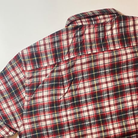 1960's KENTFIELD Flannel L/S Shirt Deadstock