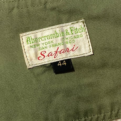 1960's Abercrombie&Fitch Shooting Vest Deadstock