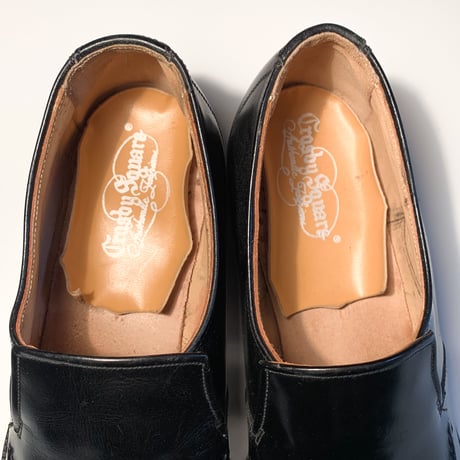 1960's Crosby Square Leather Shoes Deadstock