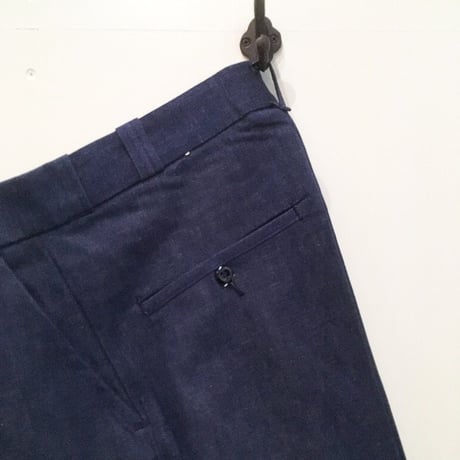 1960's Unknown Denim Chino Trousers Deadstock