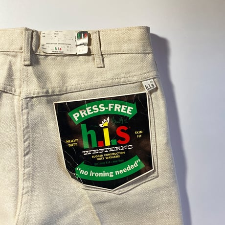 1960's h.i.s Tapered Pants Deadstock