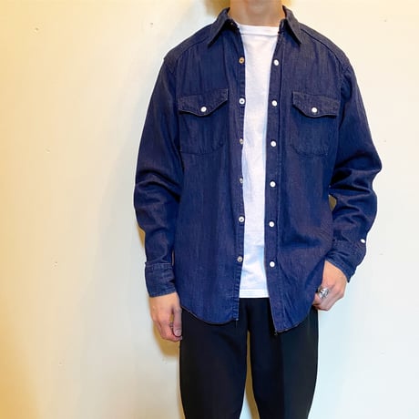1950〜60's Dickies Denim Western L/S Shirt