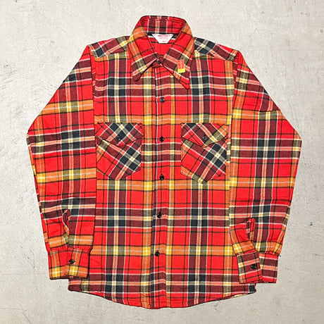 1970's FROSTPROOF Heavy Flannel L/S Shirt Deadstock