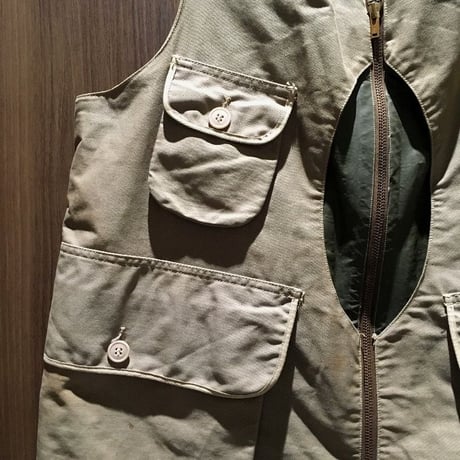 1940's MASLAND Fishing Vest