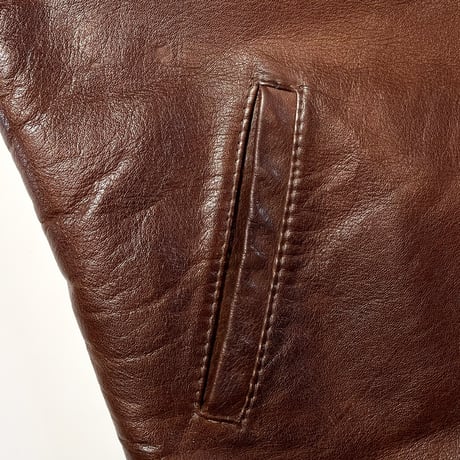 1980's Eddie Bauer Leather Vest