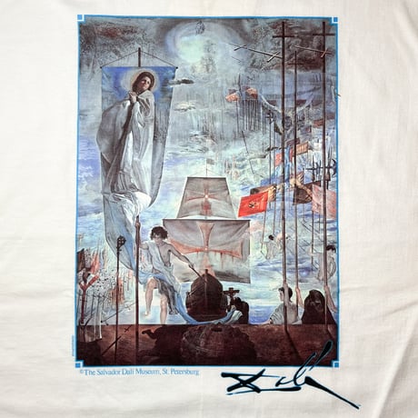 1990's JERZEES Salvador Dali Printed Tee Deadstock