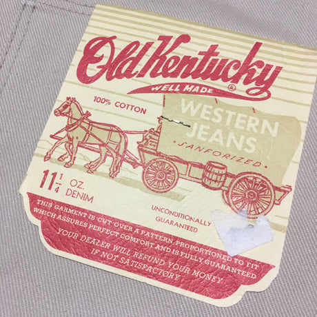 1960's Old Kentucky Tapered Pants Deadstock