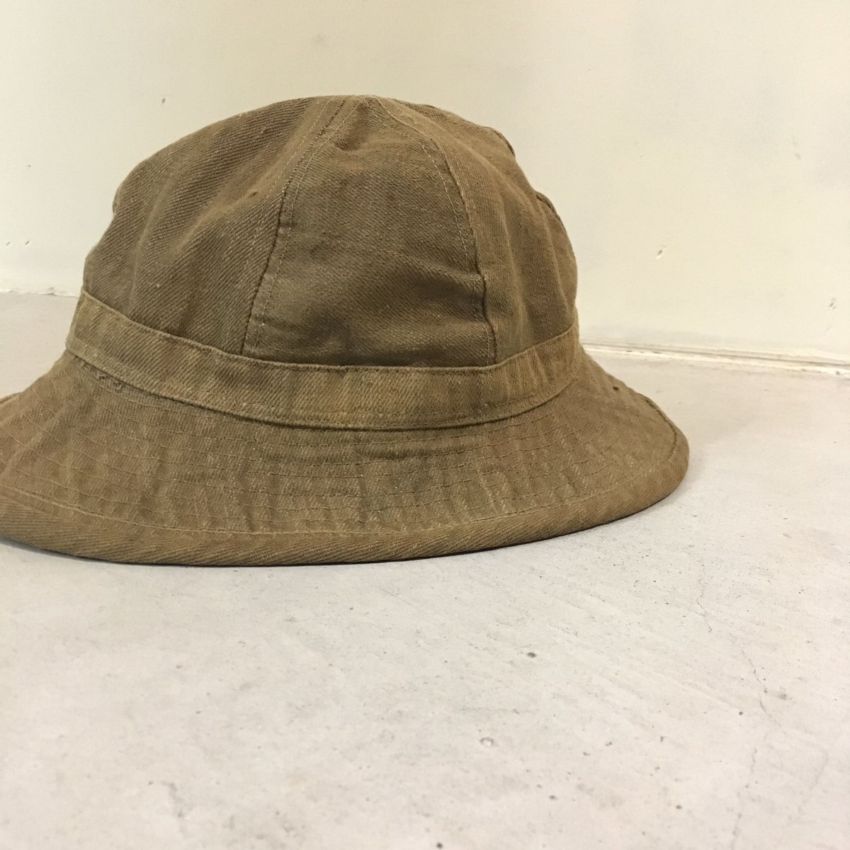 1910's〜 US.ARMY Brown Denim Hat | Unwave