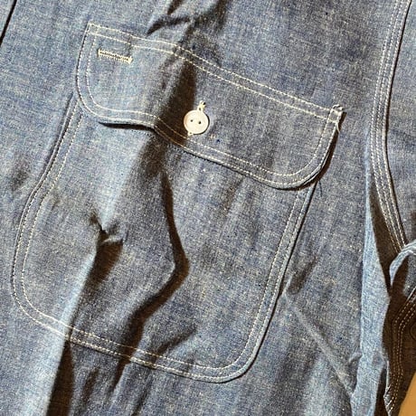 1960's BIG MAC Chambray L/S Shirt Deadstock