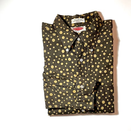 1960's CAMPUS SHOP Dots L/S Shirt