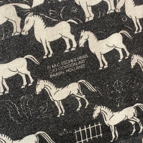 1990's ANDAZIA M.C.ESCHER Printed Tee