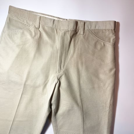 1960's h.i.s Corduroy Tapered Pants Deadstock