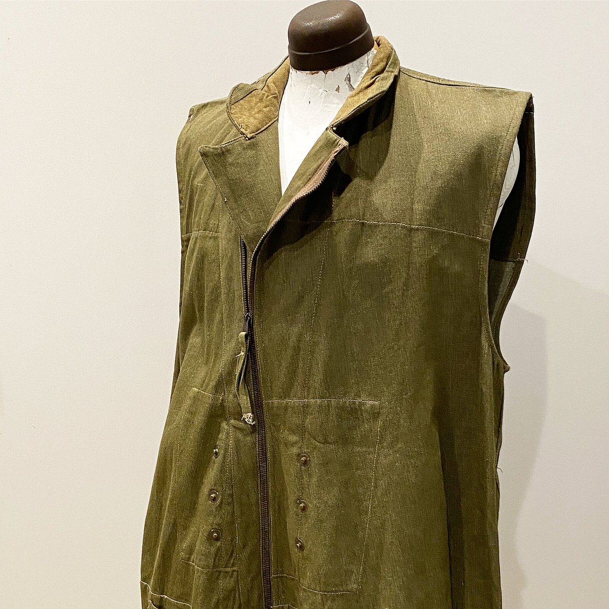イギリス軍　パラシュート部隊　ベスト　1940s ビンテージ　希少 イギリス軍パラシュート部隊ベスト1940s ビンテージ希少