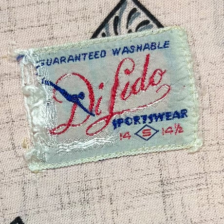 1950's Di Lido Rayon L/S Shirt