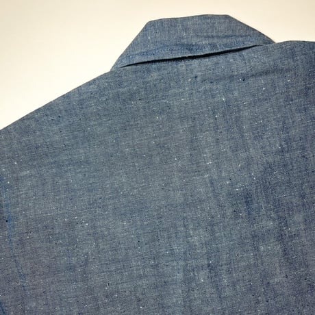 1960's US.NAVY Chambray L/S Shirt Deadstock