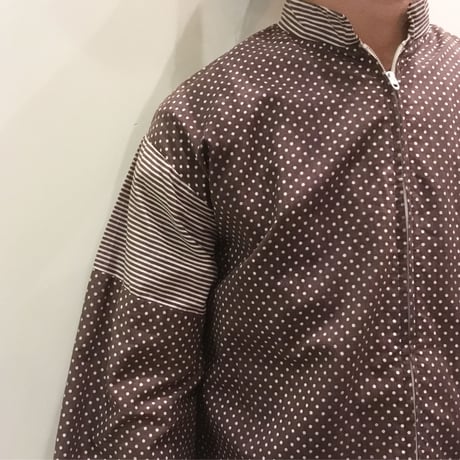 1970's Cole Dots&Border Cotton Blouson